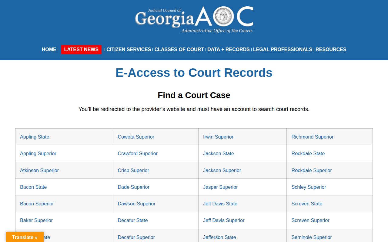 Haralson County Courthouse release record eAccess gateway
