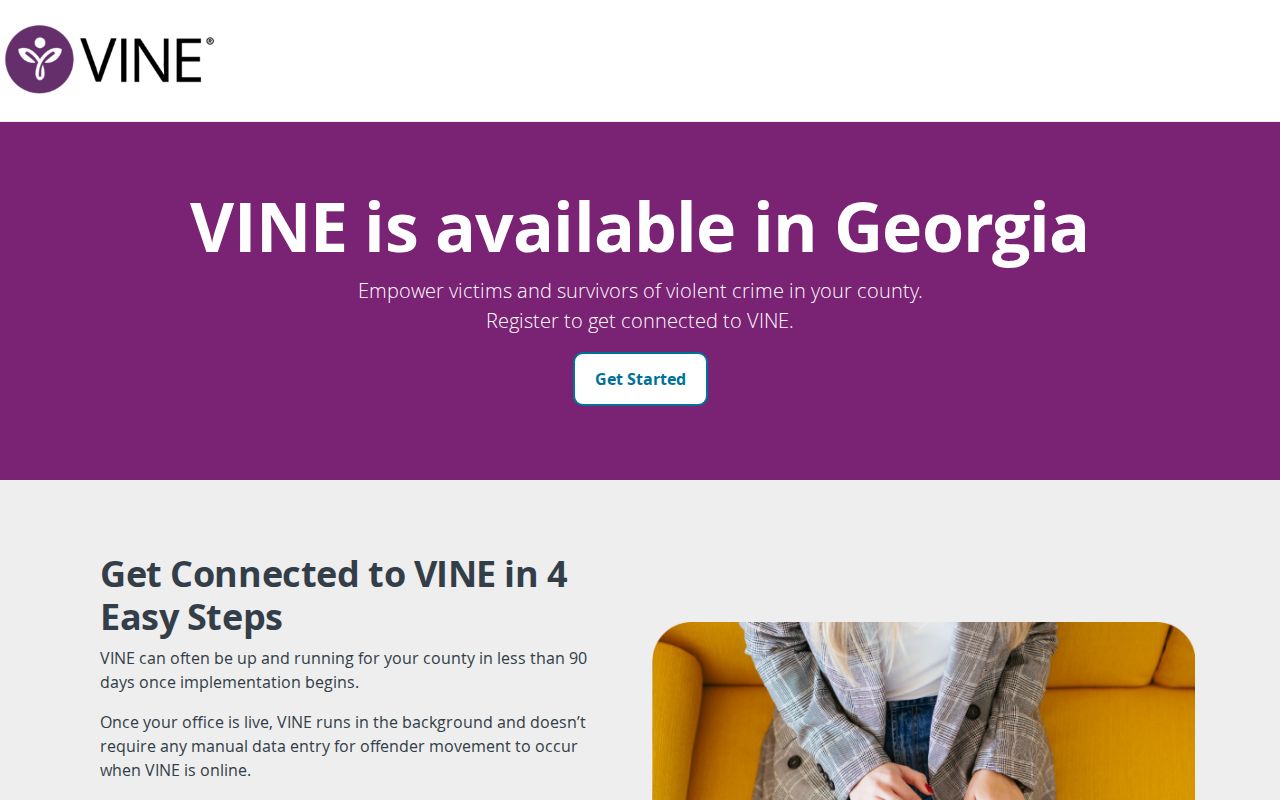 Haralson County VINELink release check Georgia VINE information